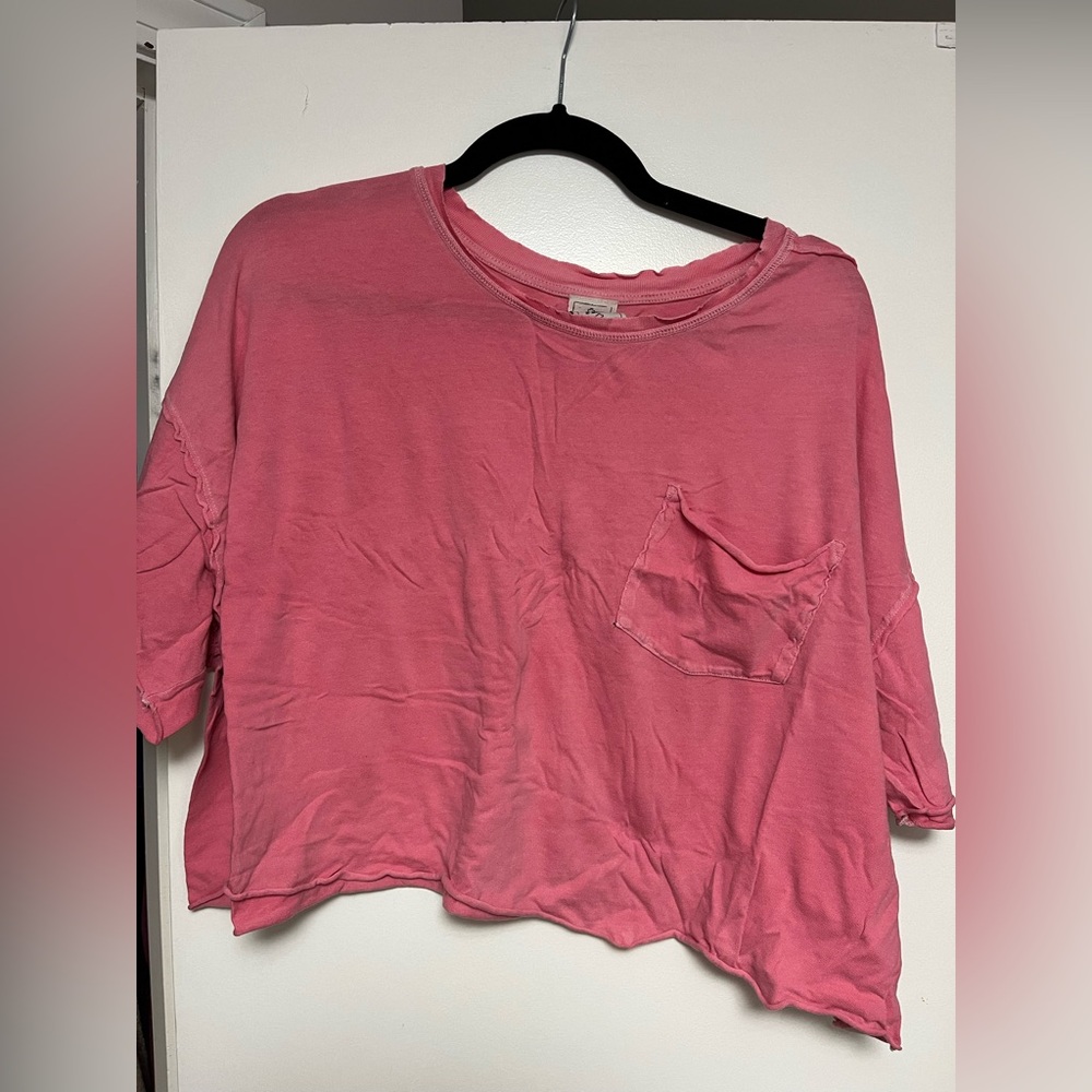 We The Free Vibrant Pink Tee